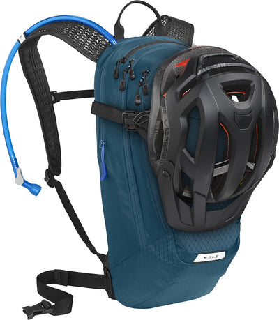 Camelbak MULE Hydration Packung mit 12 100 oz Marokkanisch Blau/Schwarz, Marokkanisch Blau/Schwarz