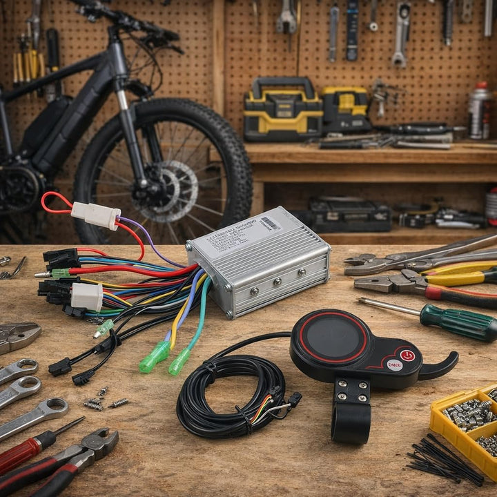Alomejor Bedienfeld Anzeige Flüssigkristall Controller für Scooter mit elektrischem Zubehör für Scoo
