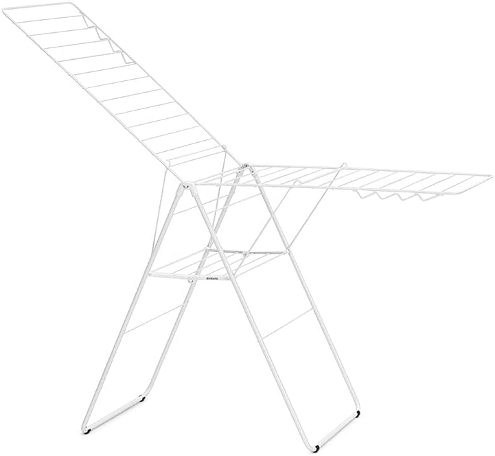 Brabantia HangOn 25m Trockengestell, Legierter Stahl, Fresh White 25m without Rod Fresh White, 25m w