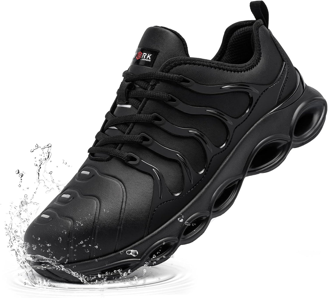 LARNMERN Sicherheitsschuhe Herren Arbeitsschuhe Wasserdicht Mode Dämpfung Arbeitsturnschuhe Leicht K