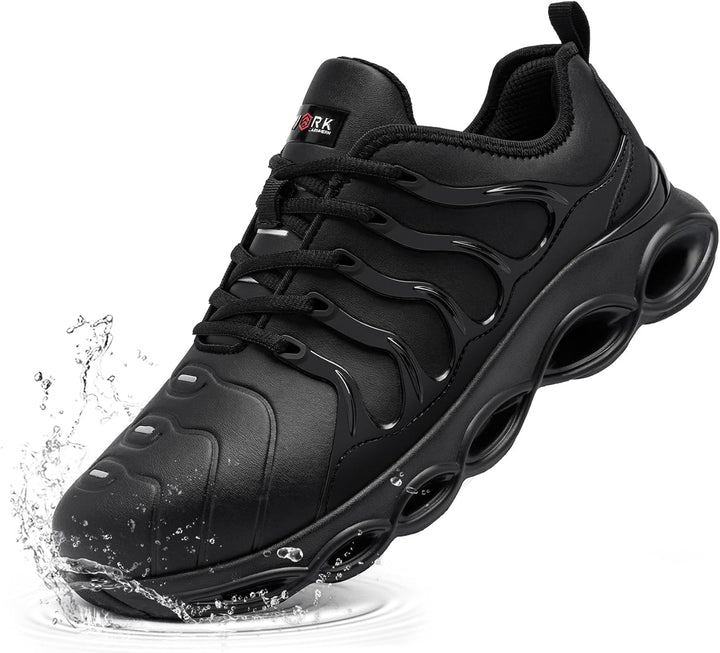 LARNMERN Sicherheitsschuhe Herren Arbeitsschuhe Wasserdicht Mode Dämpfung Arbeitsturnschuhe Leicht K