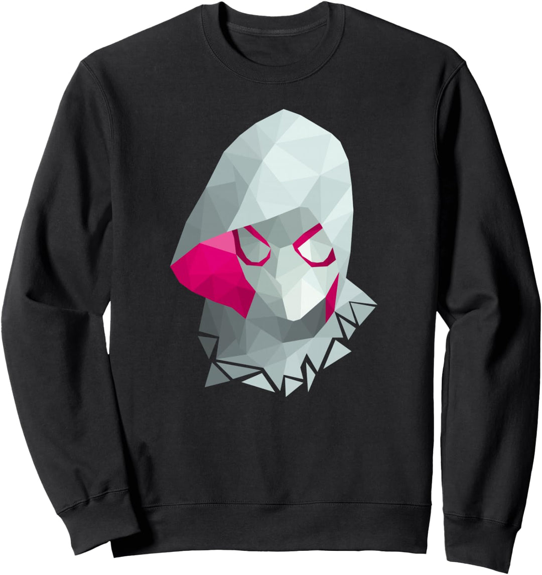 Marvel Spider Gwen Geometric Portrait Sweatshirt