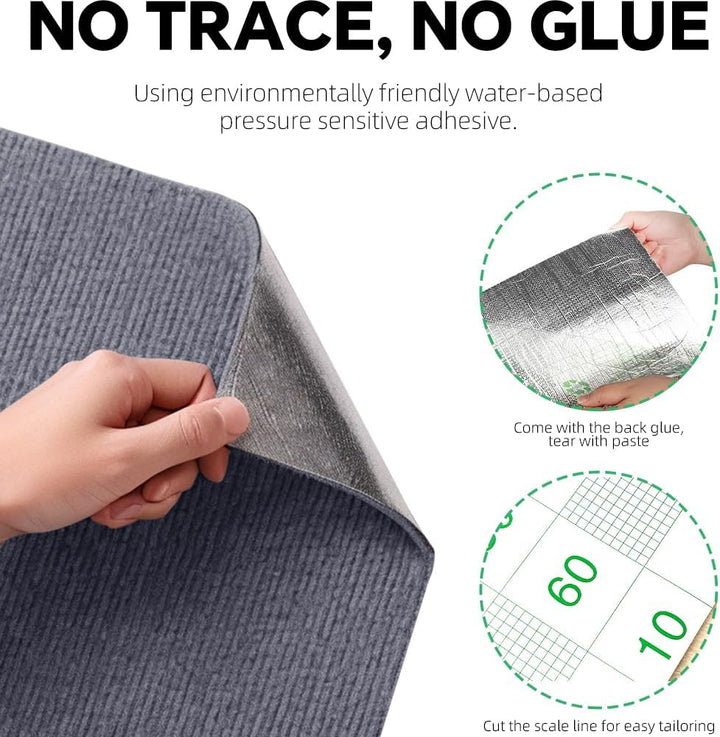 Katze Kratzmatte Selbstklebend, 300cmx40cm Kratzbretter Kratzschutz für Sofa, Trimmbare DIY Kratzbre