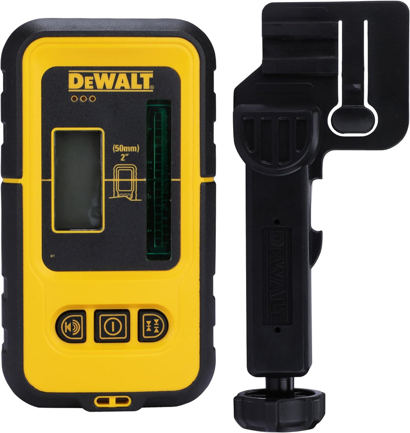 Dewalt Empfänger für Linienlaser DE0892G (für Laser mit grüner Diode, bis 50m Reichweite, sehr einfa