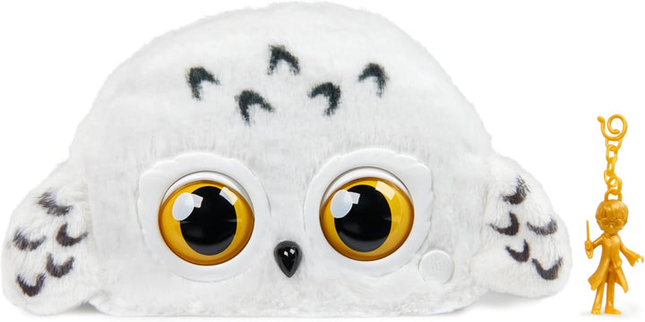 Wizarding World Harry Potter Hedwig Purse Pets, interaktive Eulen-Umhängetasche mit mehr als 30 Gerä