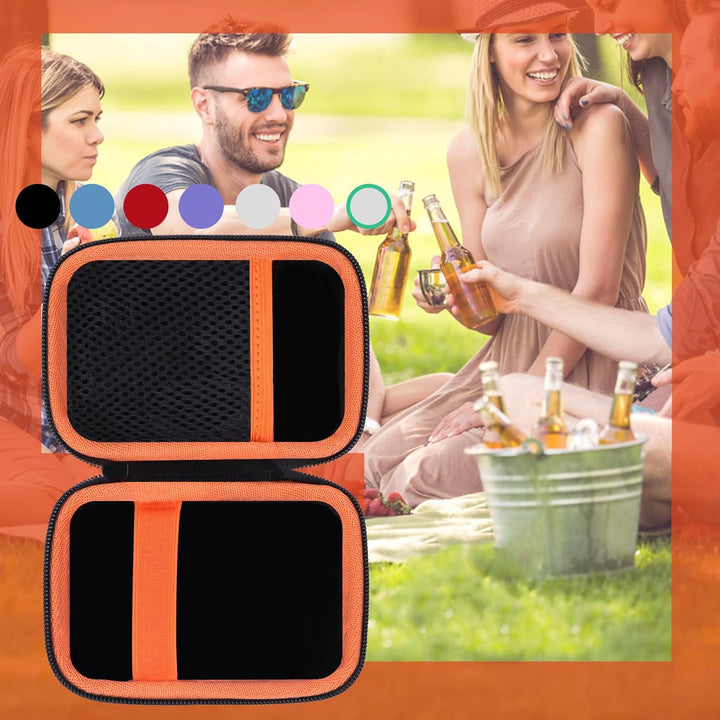 Lebakort Hart Reise Schutz Hülle Etui Tasche für JBL Go 4 / JBL GO 3 Tragbaren Bluetooth-Lautspreche