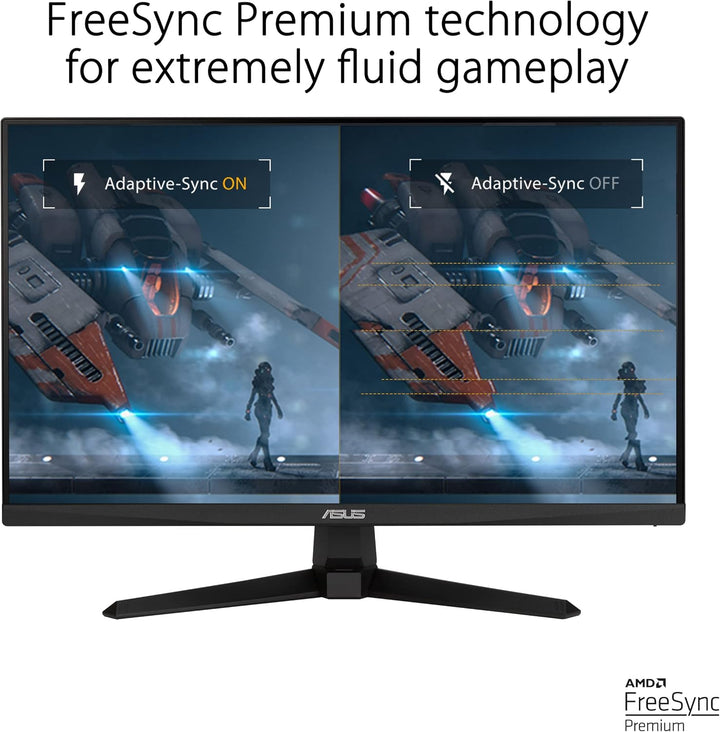 ASUS TUF Gaming VG249QM1A | 24 Zoll Full HD Monitor | 270 Hz, 1ms GtG, G-Sync kompatibel FreeSync Pr