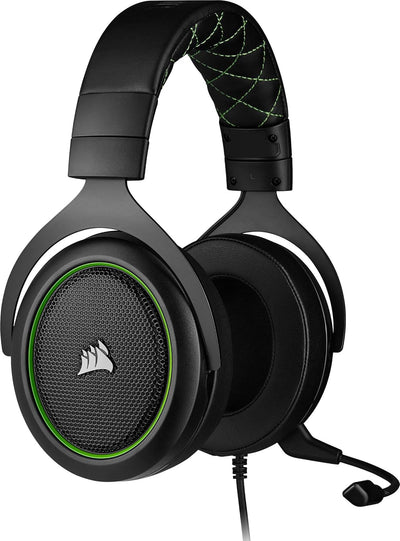 CORSAIR HS50 PRO STEREO Leichtes Kabelgebundenes Multiplattform-Gaming-Headset - Abnehmbares Unidire