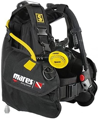 Mares Erwachsene Weste BCD Rover DC XS Schwarz, XS Schwarz
