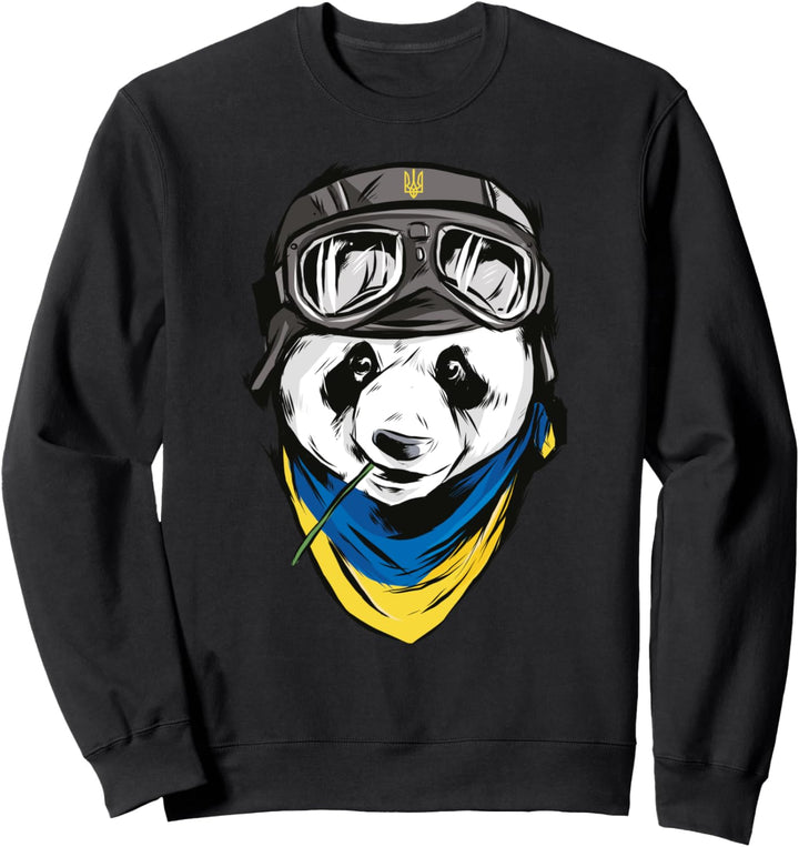 Panda Ukrainische Flagge Ukraine Shirt Ukraine Ukrainisches Souvenir Sweatshirt