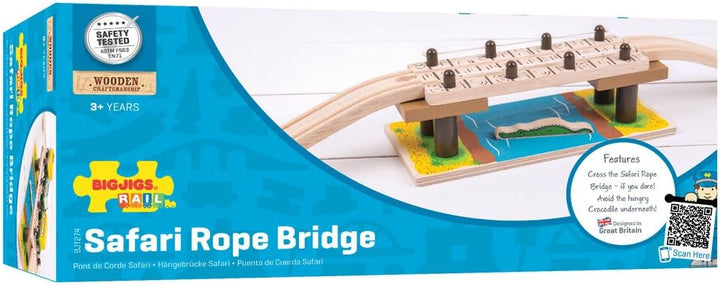 Bigjigs Rail Safari Seilbrücke