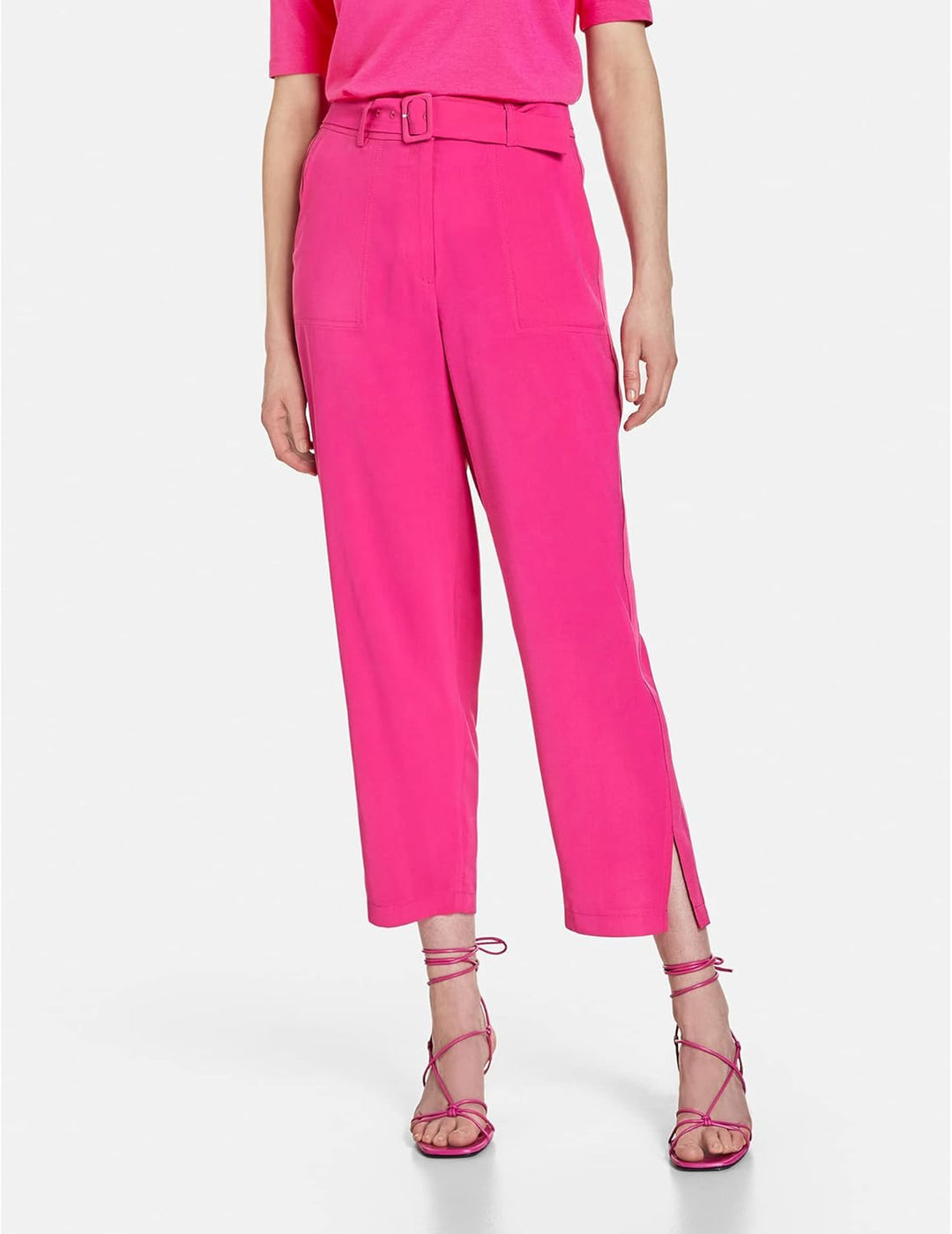Taifun Damen Peg Leg Freizeithose 34 Vibrant Magnolia, 34 Vibrant Magnolia