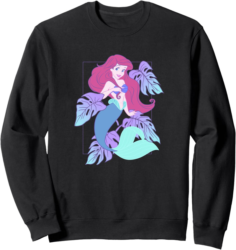 Disney The Little Mermaid Ariel Boxed Leaves Sweatshirt