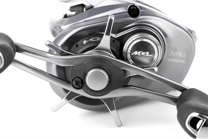 Shimano Aldebaran Mgl Low Profile Rollen Übersetzung: 7,4:1 | Grösse: 50 links, Übersetzung: 7,4:1 |