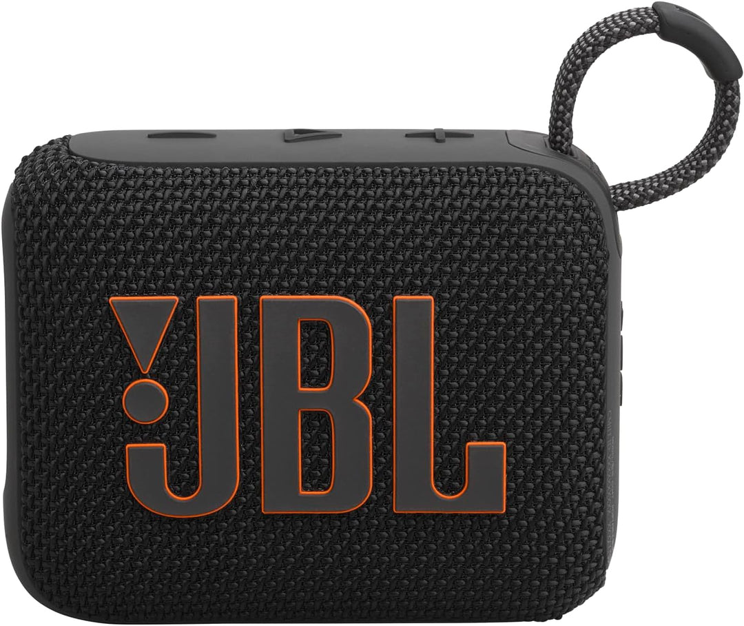 JBL Go 4 in Black - Portable Bluetooth Speaker Box Pro Sound, Deep Bass and Playtime Boost Function