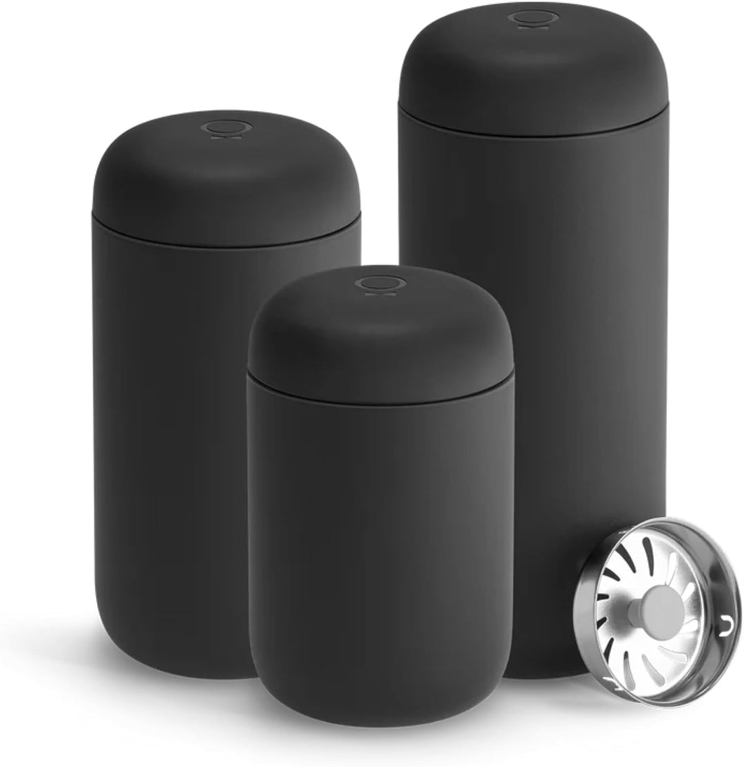 Fellow Carter Move Reisebecher – Vakuumisolierter Edelstahl-Kaffee- und Teebecher mit Keramik-Innens