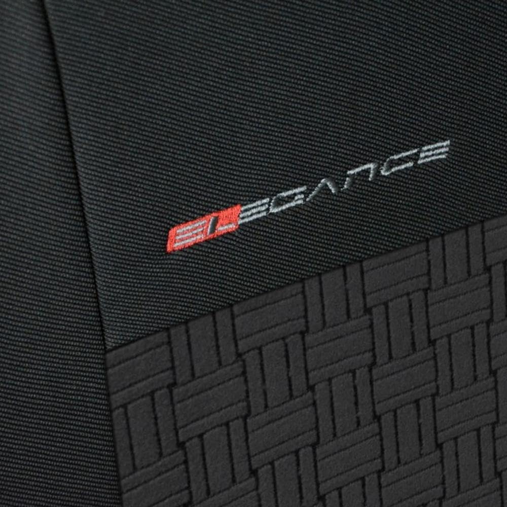Mossa Passgenaue Sitzbezüge passend für VW Transporter T6 Van 2015-2019 E1 | nur vordere Sitze - 1+2