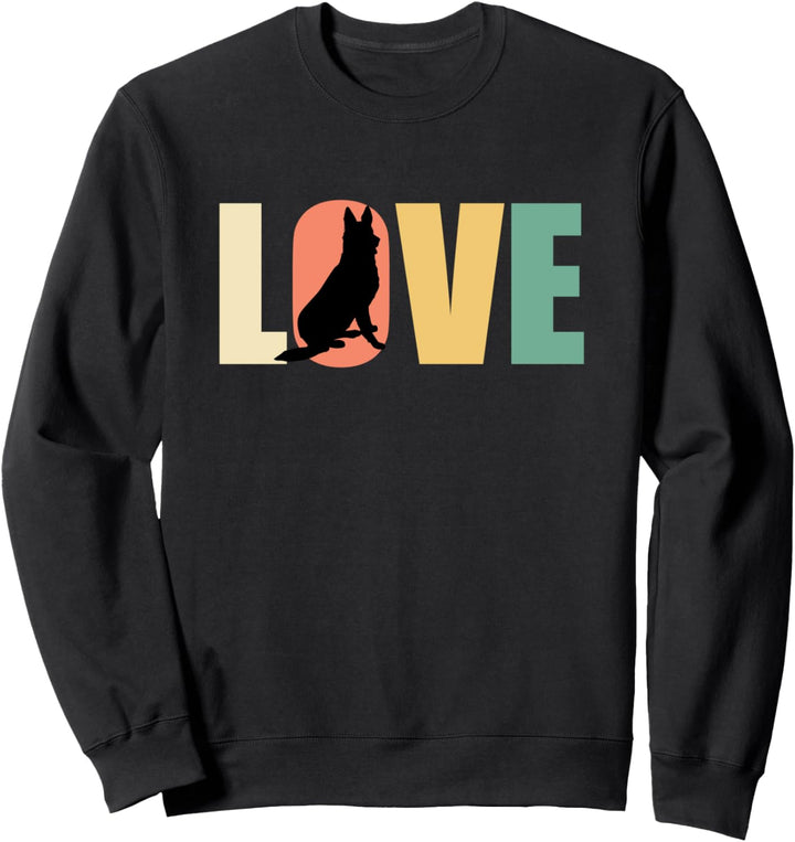 Deutscher Schäferhund Besitzer Hunde Hundesport Sweatshirt