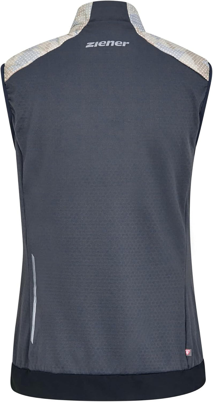 Ziener Damen Nanja Funktions- / Hybrid-Weste, Bergsport | wattiert, winddicht, Primaloft (1er Pack),