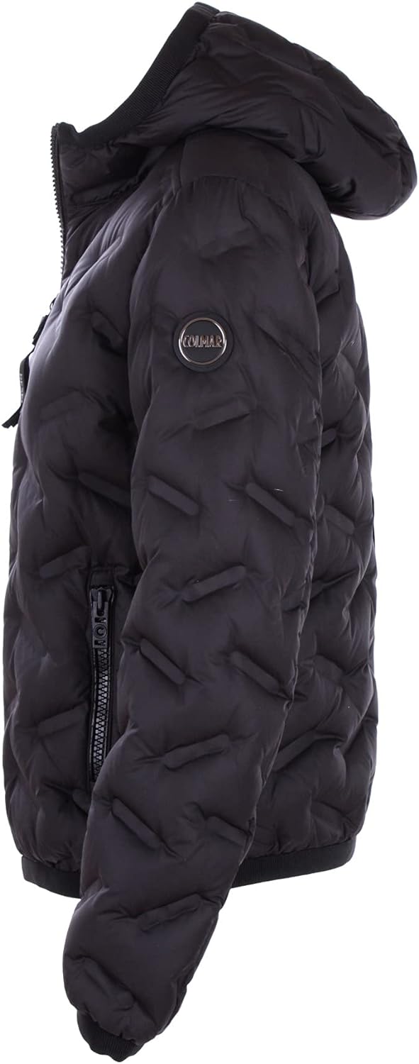 Colmar Damen Daunenjacke-2209 Daunenjacke, Black/Spike, 44