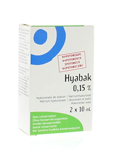 Hyabak Oogdruppels duopack - 2st