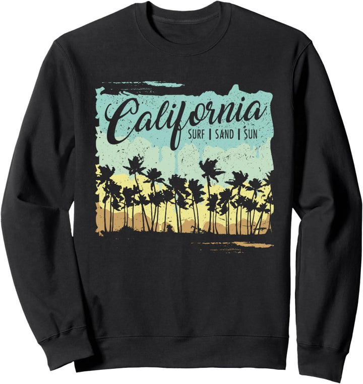 California Surfer Kalifornien Sommer Sweatshirt