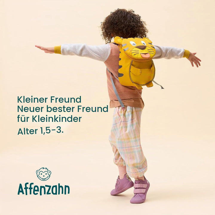 Affenzahn Kinderrucksack Kleiner Freund | Ergonomischer Kindergarten-Rucksack für Kinder von 1 bis 3