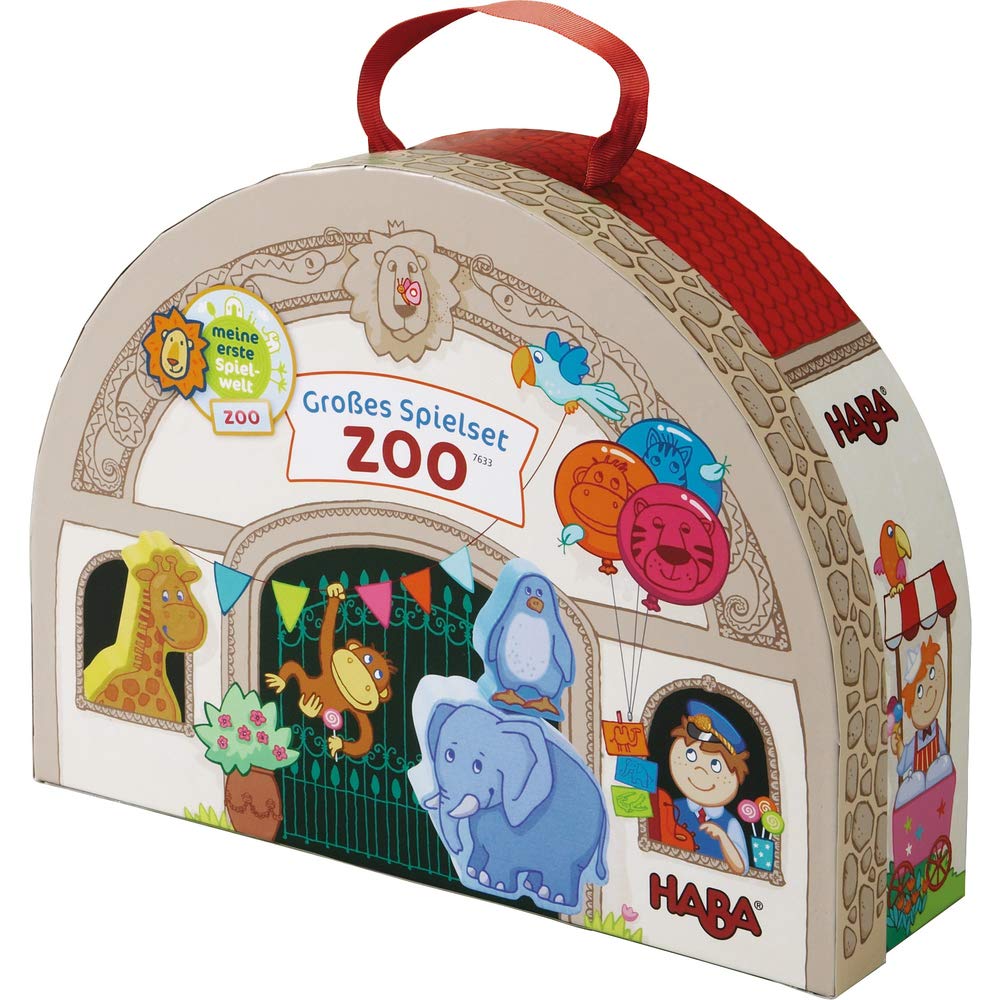 HABA 7633 - Meine erste Spielwelt Zoo - Grosses Spielset