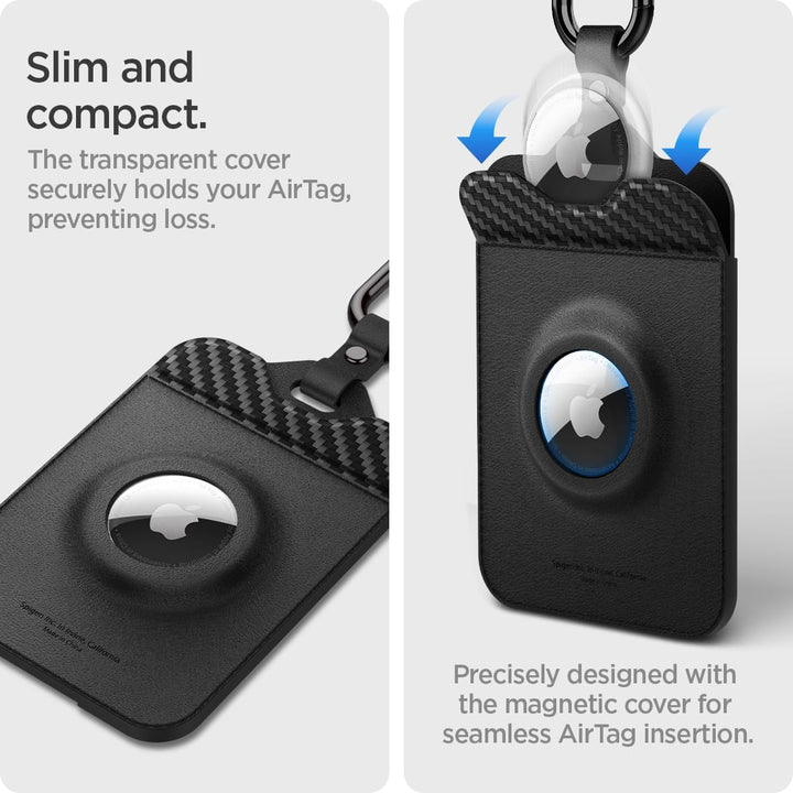 Spigen Air Fit Schlüssel Karten Halter für Tesla Model Y (~2026 Juniper) Model 3 (~Highland 2026) S