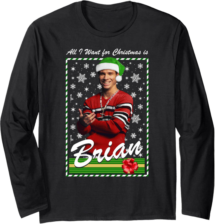 Backstreet Boys – Brian Holiday Langarmshirt