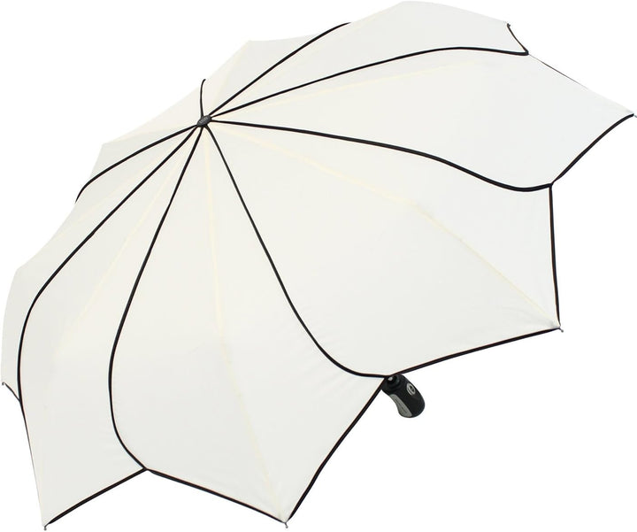 Damen Taschenschirm Pierre Cardin Auf-Zu-Automatik - Sunflower - weiss, Weiss