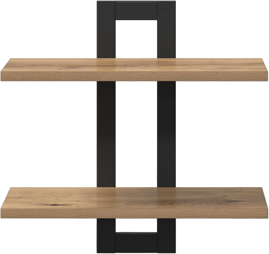 vidaXL Schweberegale Artisan-Eiche 40 x 15 x 40 cm Holzwerkstoff, Artisan-eiche