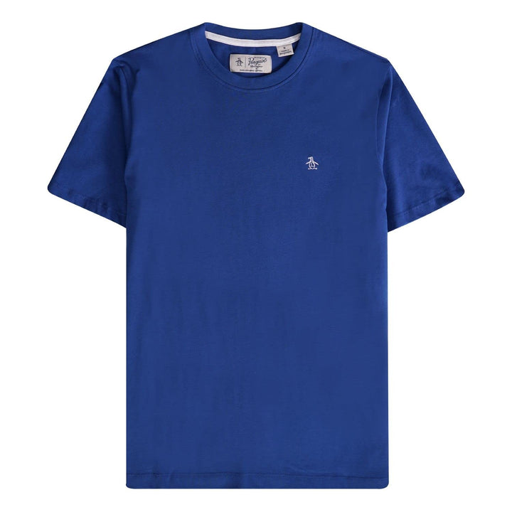 Original Penguin Herren Cont Embro T-Shirt mit Pin-Point-Stickerei, Limoges