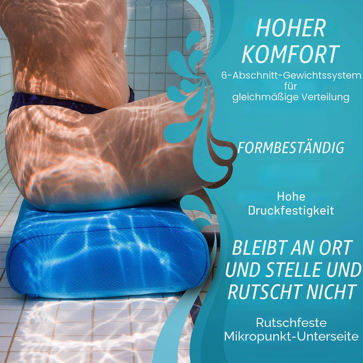 Star Splash Whirlpool Sitzkissen 38cmx30cmx12cm – Sitz Whirlpool mit Rutschfestem Micro Dot Boden un