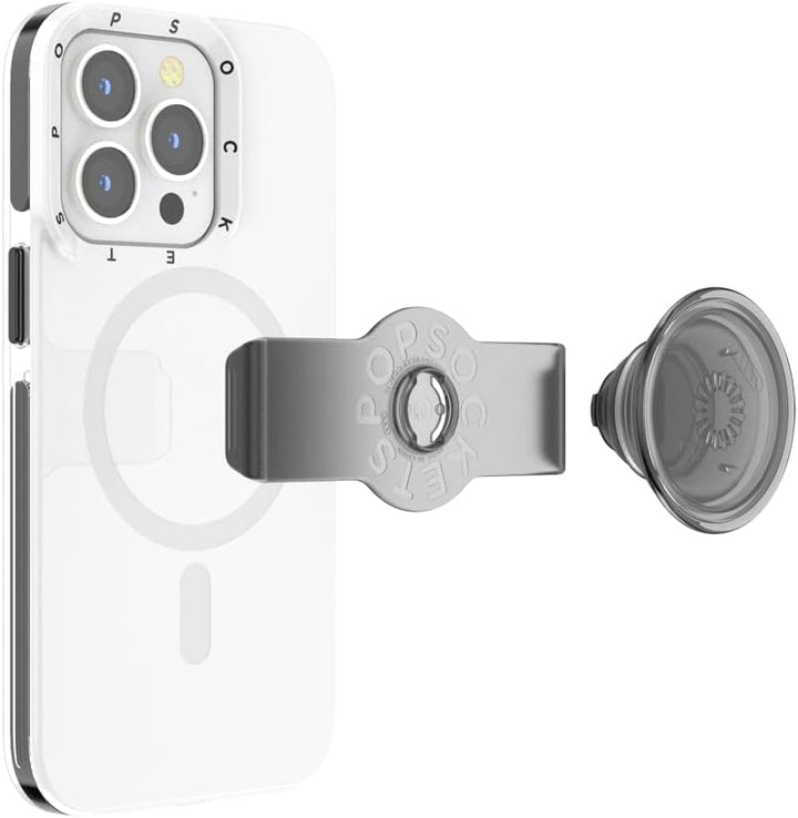 PopSockets: PopCase für MagSafe - Hülle für iPhone 13 Pro mit Abnehmbarem PopGrip Slide Sockel und G