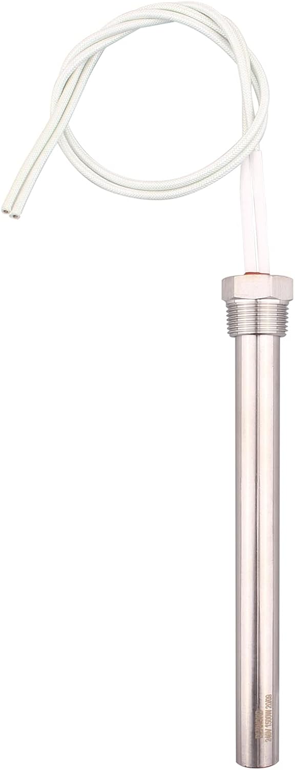 Cartridge Heater 240V 1500W Hot Rod Heating Element Replacement 3/4 Inch 26.44MM Flansch BSP Thread,