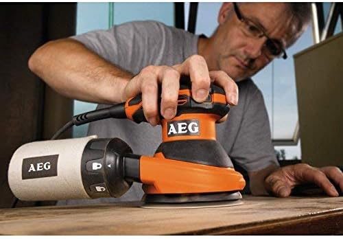 AEG 300 W Exzenterschleifer EX 125 ES, Schleiftellergrösse 125 mm, Kabel