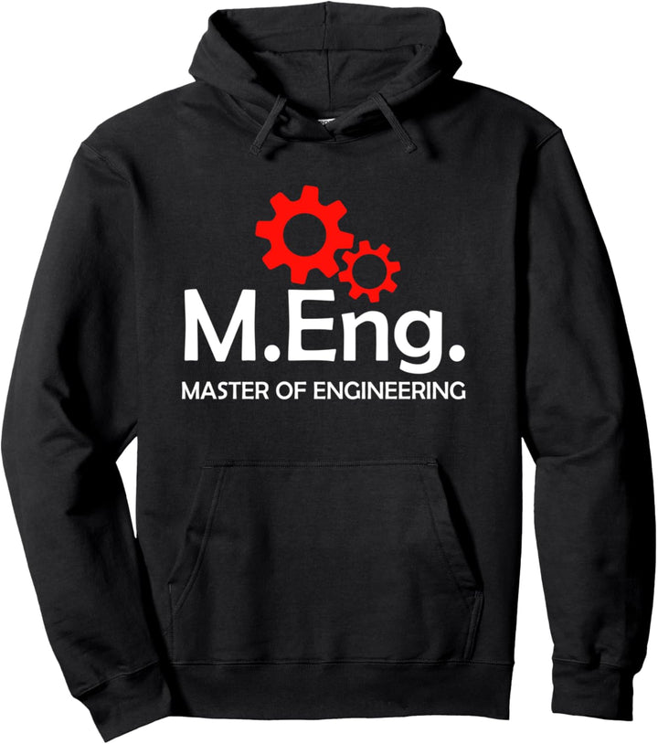 Master of Engineering Master Ingenieur Master Abschluss Pullover Hoodie
