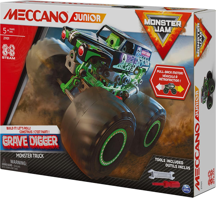 Meccano - Konstruktionsspielzeug - Junior Monster Jam Truck
