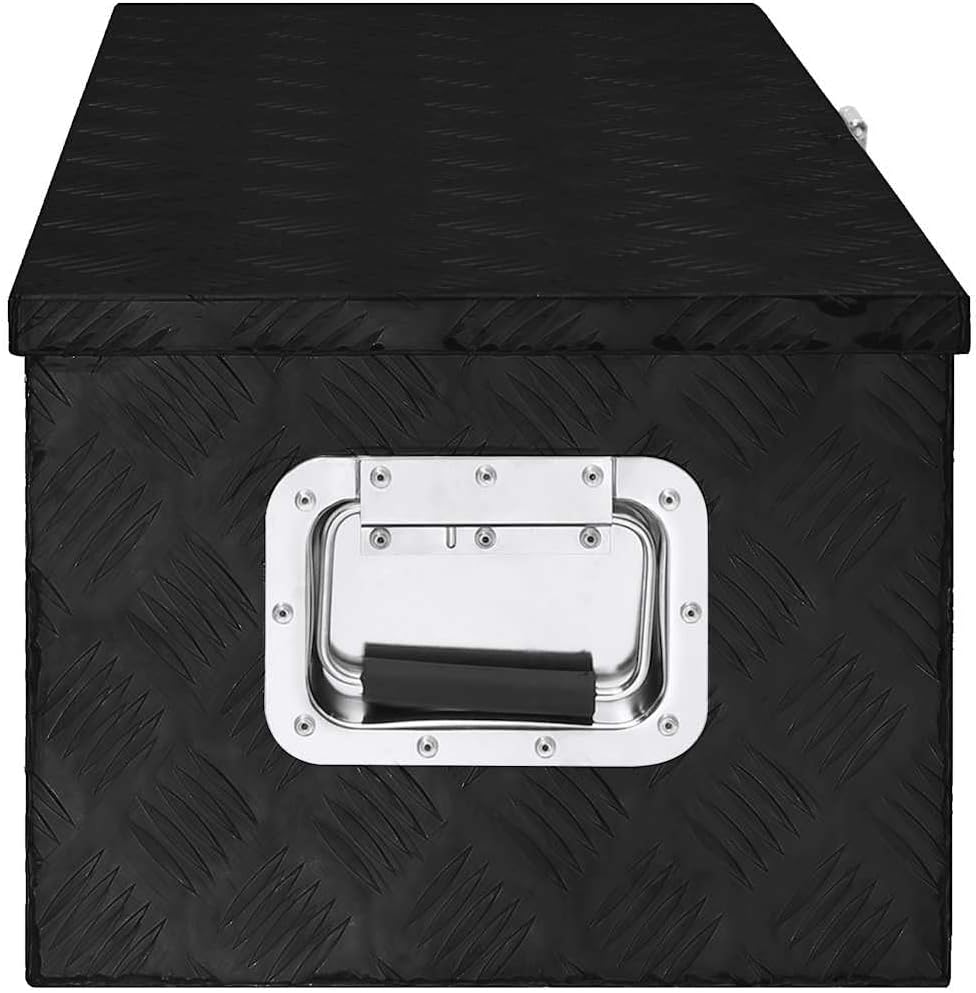 vidaXL Aufbewahrungsbox Aluminiumkoffer Aluminiumbox Lagerbox Lagerkiste Transportkoffer Transportki