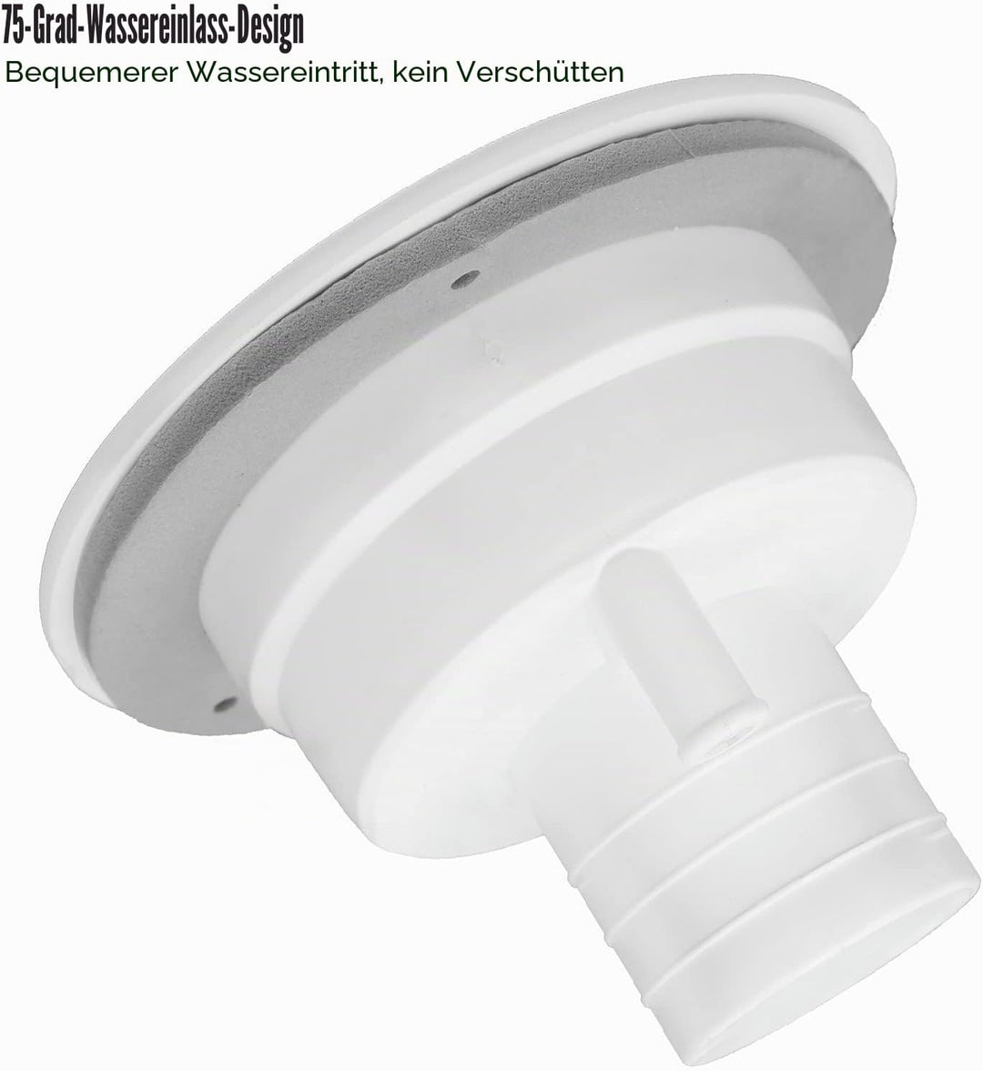 Tankdeckel 85mm Wassertankdeckel mit 2 Schlüsseln Auslaufsicherer Wasser Diesel Trinkwasser Wasserde