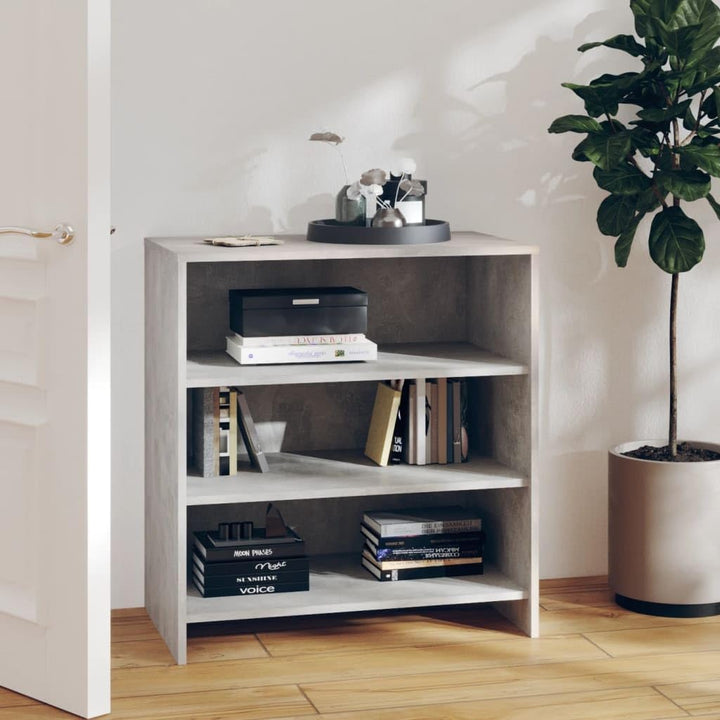 vidaXL Sideboard mit 3 Ablagen Kommode Anrichte Schrank Regal Beistellschrank Mehrzweckschrank Stand