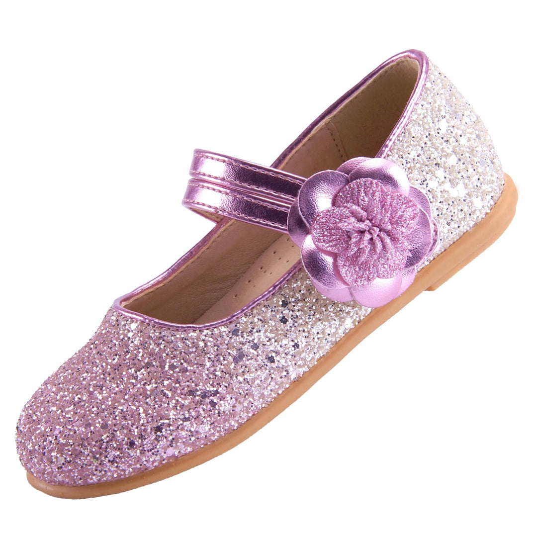 EIGHT KM - Kleinkind Mädchen Kleid Schuhe - Mary Jane Wohnungen - Prinzessin Hochzeit Schuhe Balleri