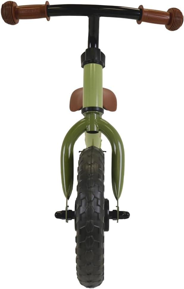 Laufrad Worker - ab 2 Jahren - Lauflernrad - Zweirad - Metall - Geburtstag Geschenk - CE Old Green,