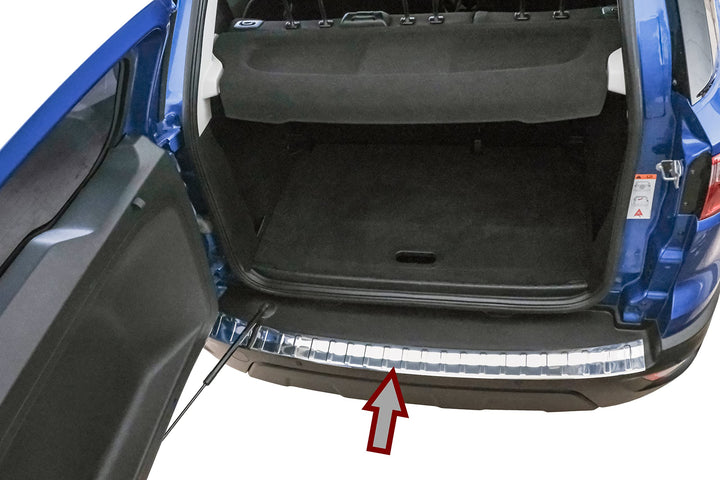 Ladekantenschutz Edelstahl CHROM kompatibel für FORD ECOSPORT | BJ ab 2017 | premium Qualität von RE
