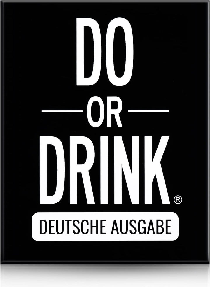 Do or Drink Deutsche Ausgabe - Trinkspiel aus den USA - EIN Saufspiel das auf keinem, Trinkspiel mit