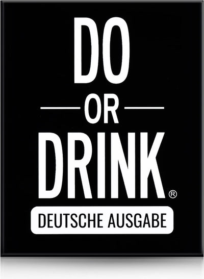 Do or Drink Deutsche Ausgabe - Trinkspiel aus den USA - EIN Saufspiel das auf keinem, Trinkspiel mit