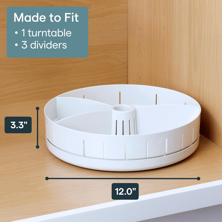YouCopia 50264 SinkSuite Organizer für Waschbecken, Kunststoff, weiss SinkSuite Plattenspieler, Sink