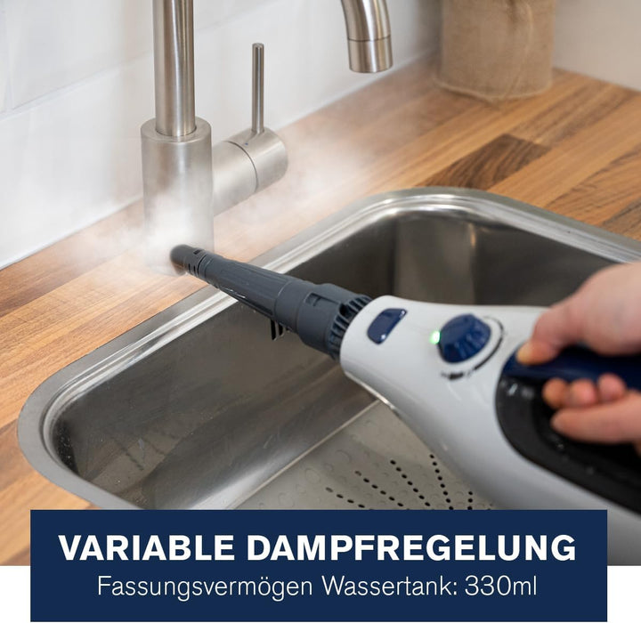 Dirt Devil Bodenwischer und Dampfreiniger Handgerät DD7004 - Bodenwischer Elektrisch - Steam Cleaner