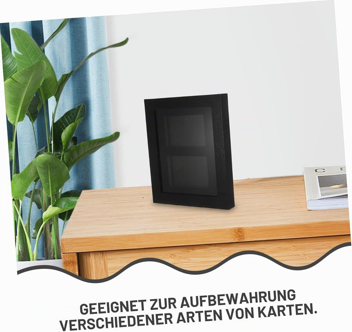 MAGICLULU Kartenrahmen Acryl Wanddisplay Für Sammelkarten Transparent Schutzrahmen Zur Präsentation